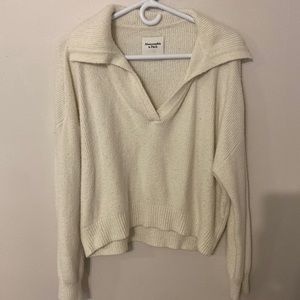 Ribbed abercrombie sweater